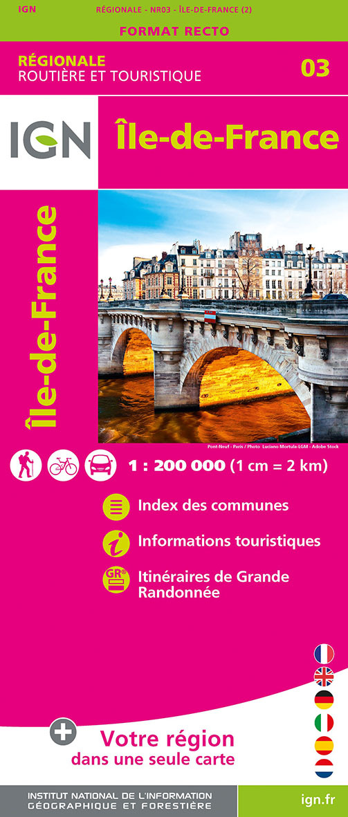 Nr03 Île-De-France  1/ 200 000
