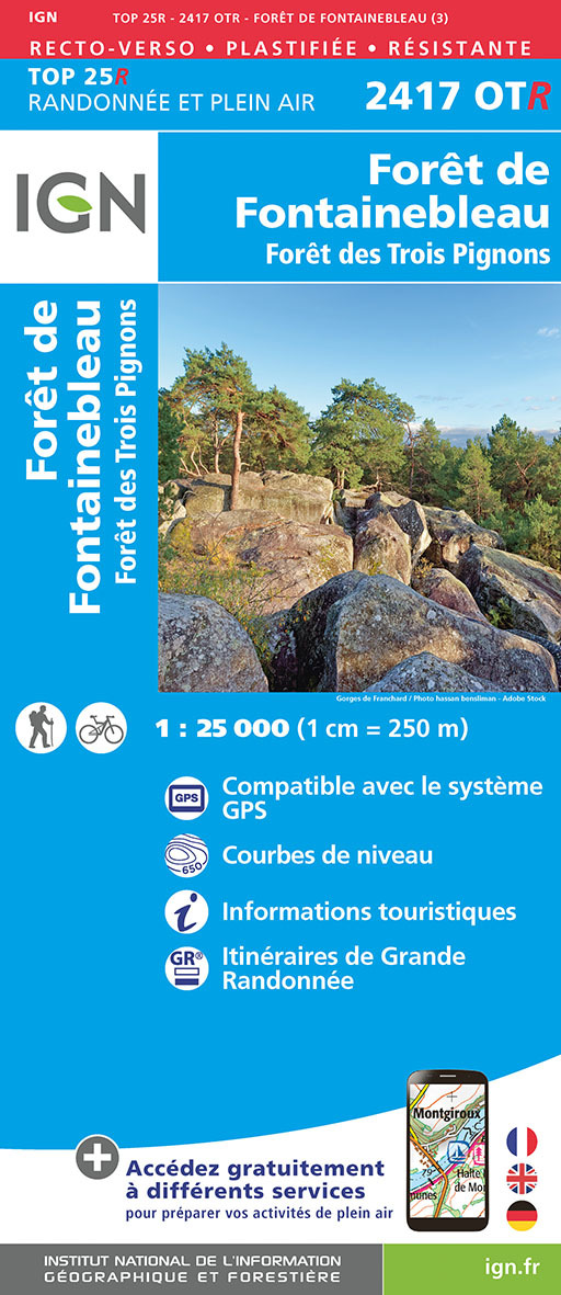 FORETS FONTAINEBLEAU TROIS PIGNONS RESIS