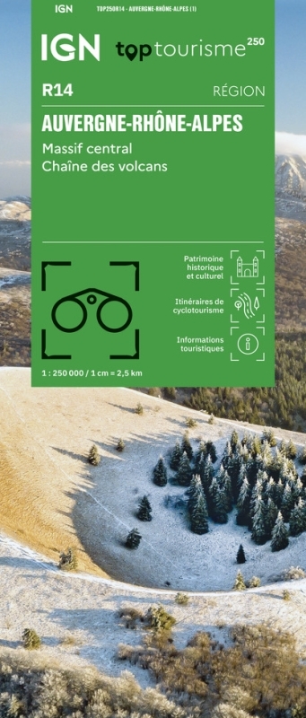 TOP250R14 - AUVERGNE-RHÔNE-ALPES / Massif central / Chaîne des volcans