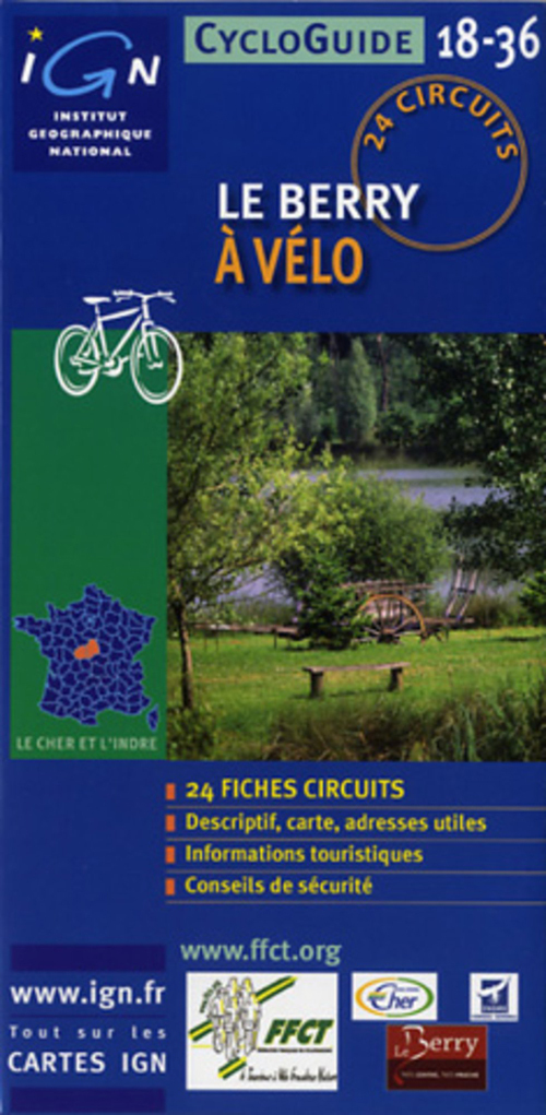 Cycloguide 18-36 Le Berry A Velo