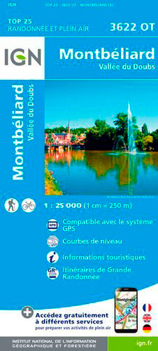 3622Ot Montbéliard/Vallée Du Doubs