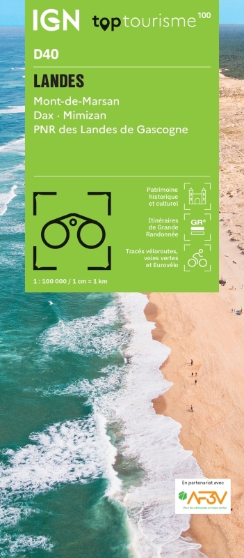 TOP100D40 - LANDES Mont-de-Marsan Dax · Mimizan PNR des Landes de Gascogne