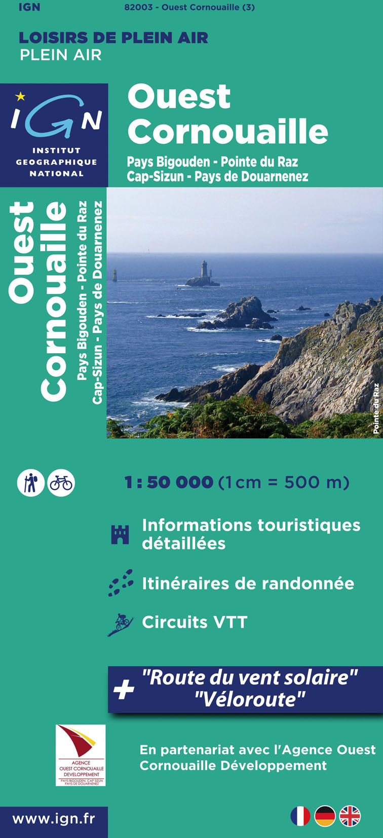 82003 Ouest Cornouaille  1/50.000