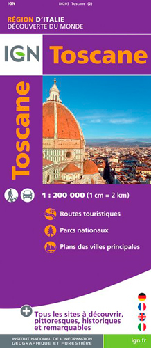 86205 Toscane  1/200.000