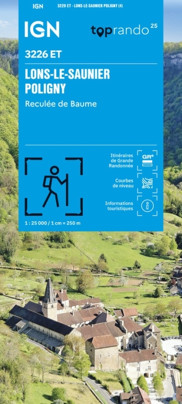 3226ET - LONS-LE-SAUNIER POLIGNY - RECULÉE DE BAUME