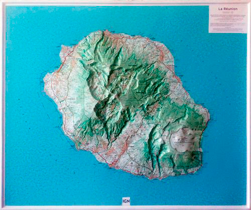 60103 Relief Reunion  1/100.000