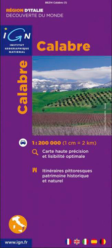 86214 Calabre  1/200.000
