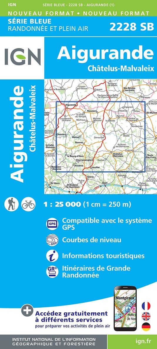 2228Sb Aigurande/Chatelus-Malvaleix