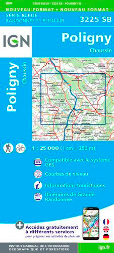 3225Sb Poligny.Chaussin