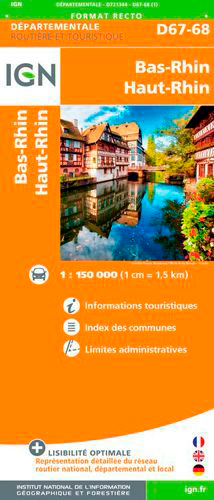 D721344 Bas-Rhin.Haut-Rhin (67-68)