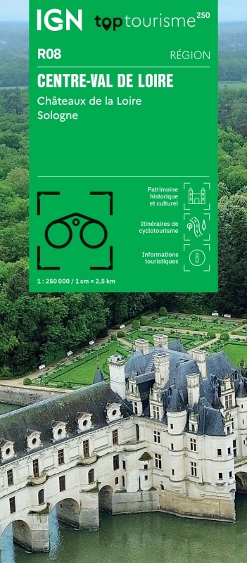 TOP250R08 - CENTRE-VAL DE LOIRE / Châteaux de la Loire / Sologne