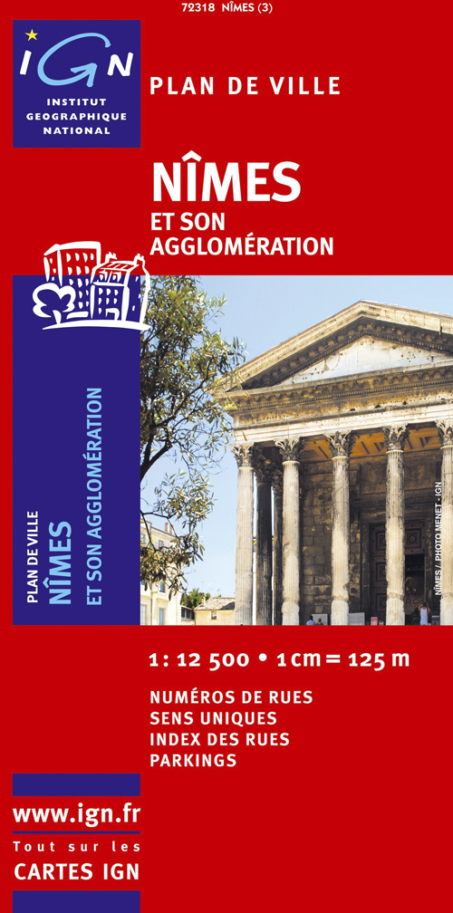 Plan De Nimes Sans Livret  1/12.500
