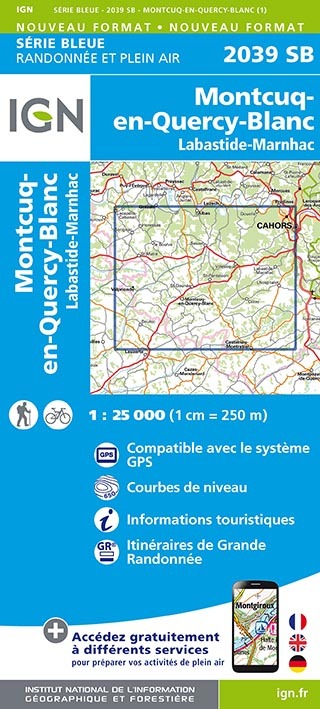 2039SB CAHORS(OUEST) LABASTIDE- MARNHAC MONTCUQ