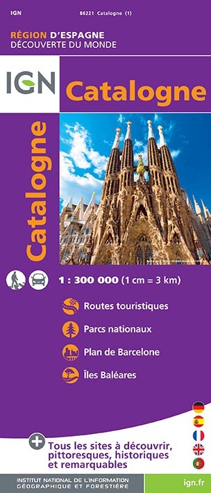 86221 Catalogne  1/300.000