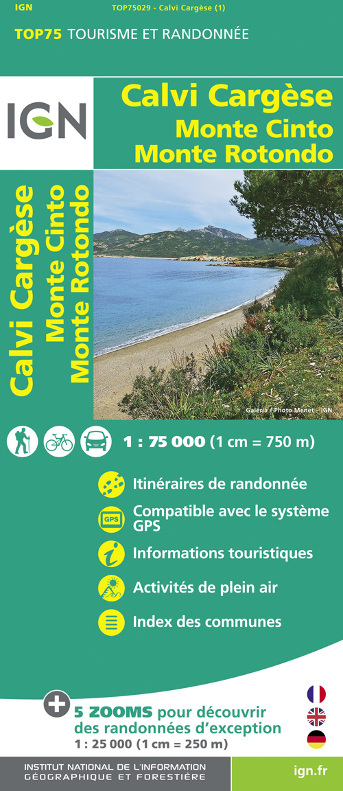 Top75029 Calvi/Cargese/Monte Cinto/Monte Rotondo
