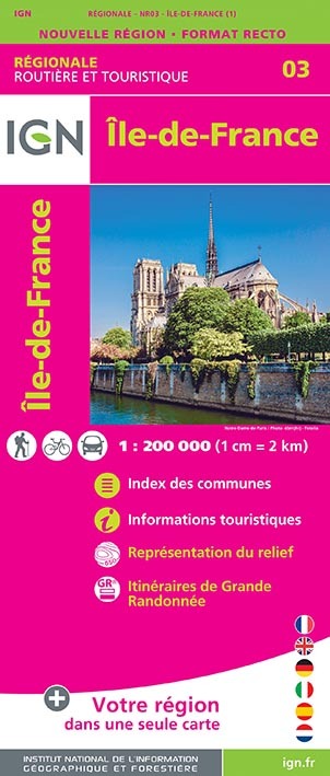 Nr03 Île-De-France  1/ 200 000
