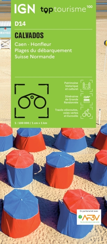 TOP100D14 - CALVADOS Caen · Honfleur Plages du débarquement Suisse Normande