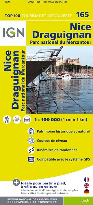 Top100165 Nice/Draguignan  1/100.000
