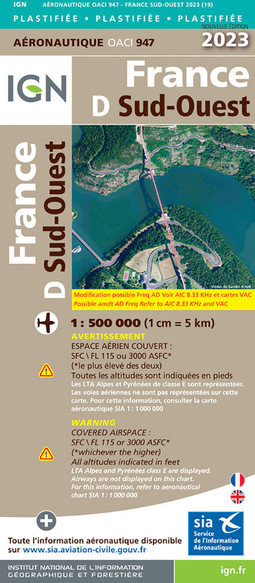 FRANCE SUD-OUEST PELLICULÉE 2023 (OACI947)