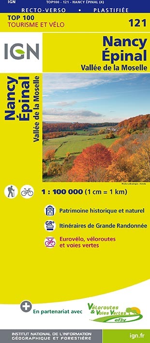 Top100121 Nancy/Epinal  1/100.000