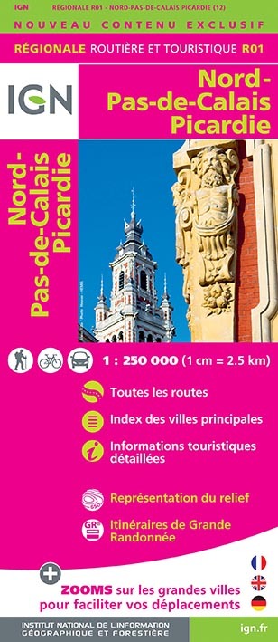 Aed R01 Nord/Pas-De-Calais/Picardie  1/250.000