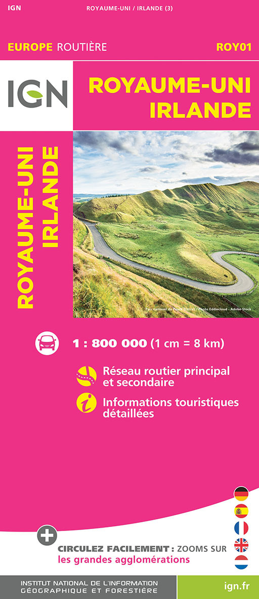 Roy01 Royaume-Uni/Irlande 1/800.000