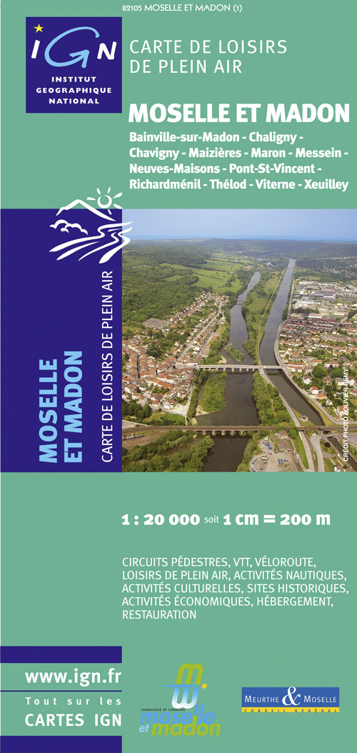 Moselle Et Madon  1/20.000