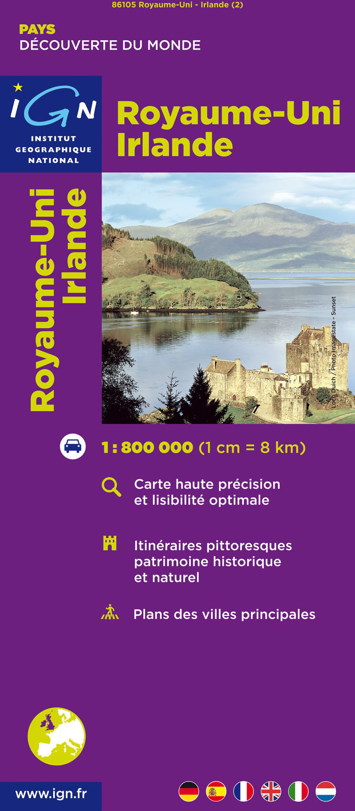 Aed 86105 Royaume-Uni/Irlande  1/800.000