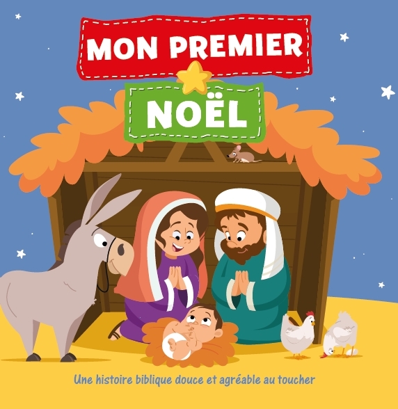 Mon premier Noël - livre en tissu