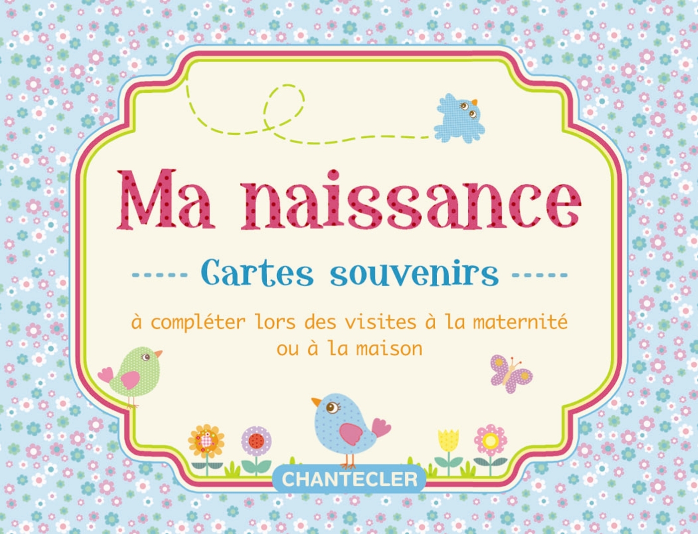 CARTES SOUVENIRS - MA NAISSANCE (BLEU)