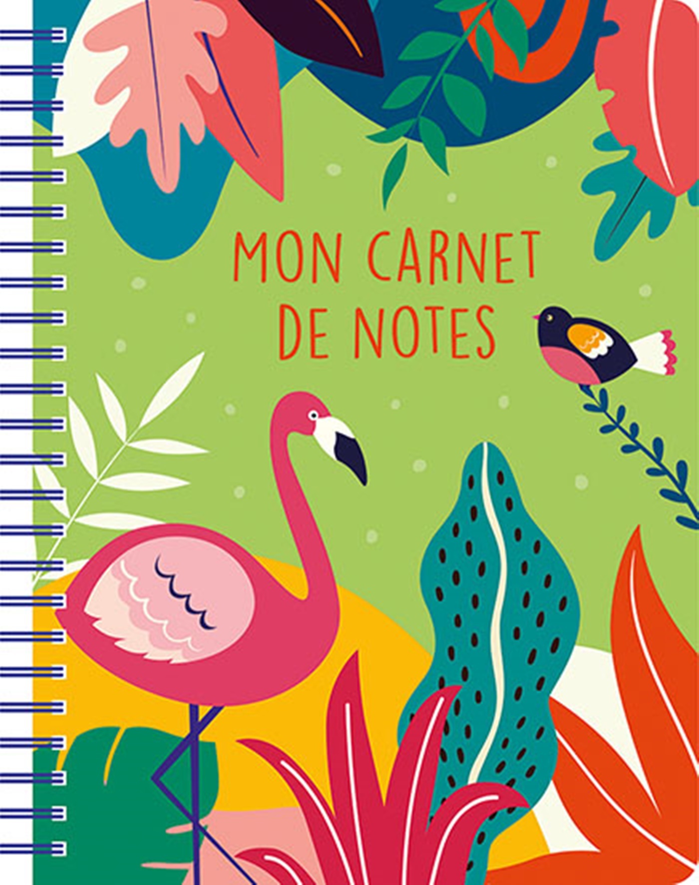 Mon carnet de notes (tropical green)