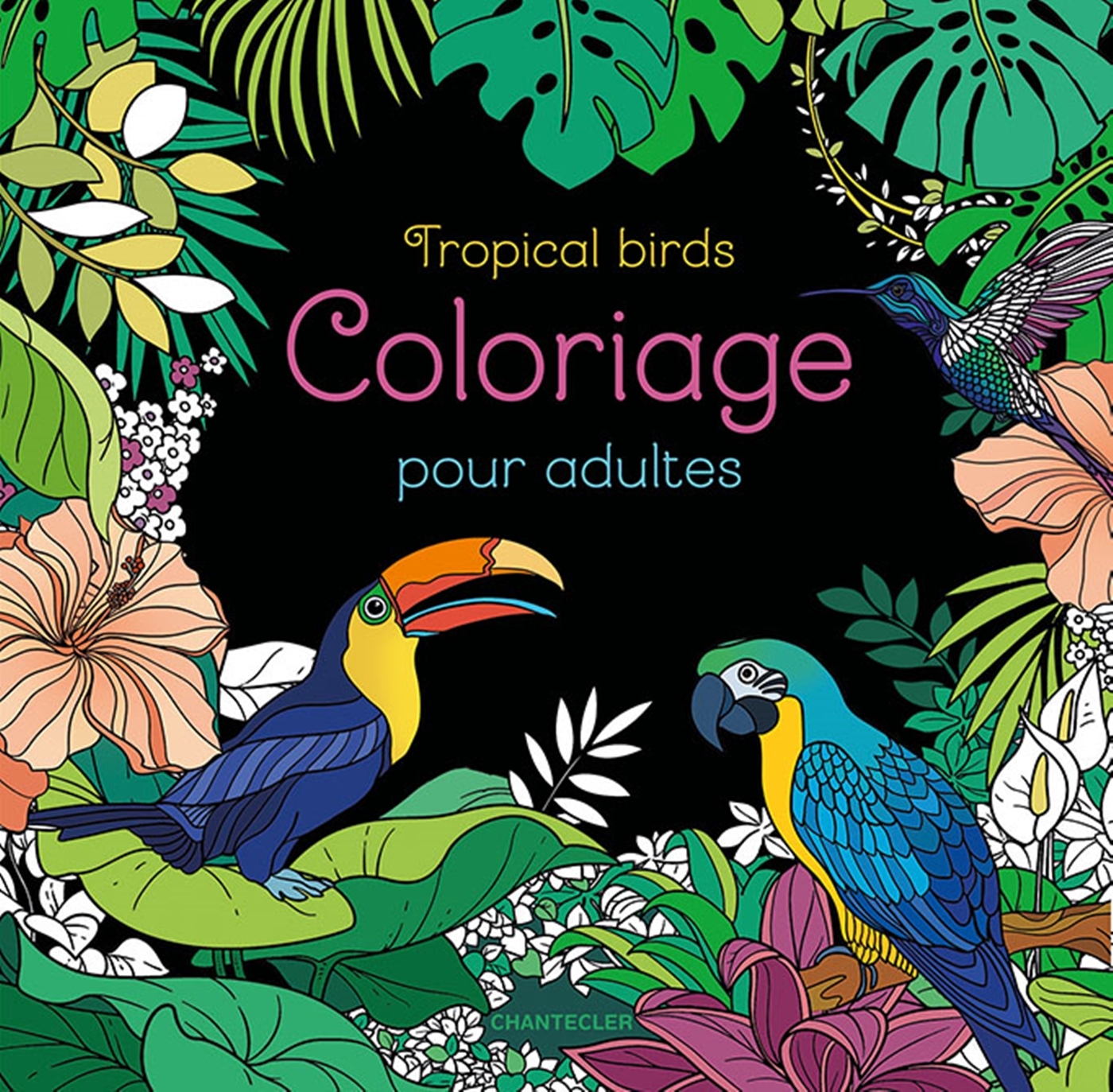 TROPICAL BIRDS - COLORIAGE POUR ADULTES