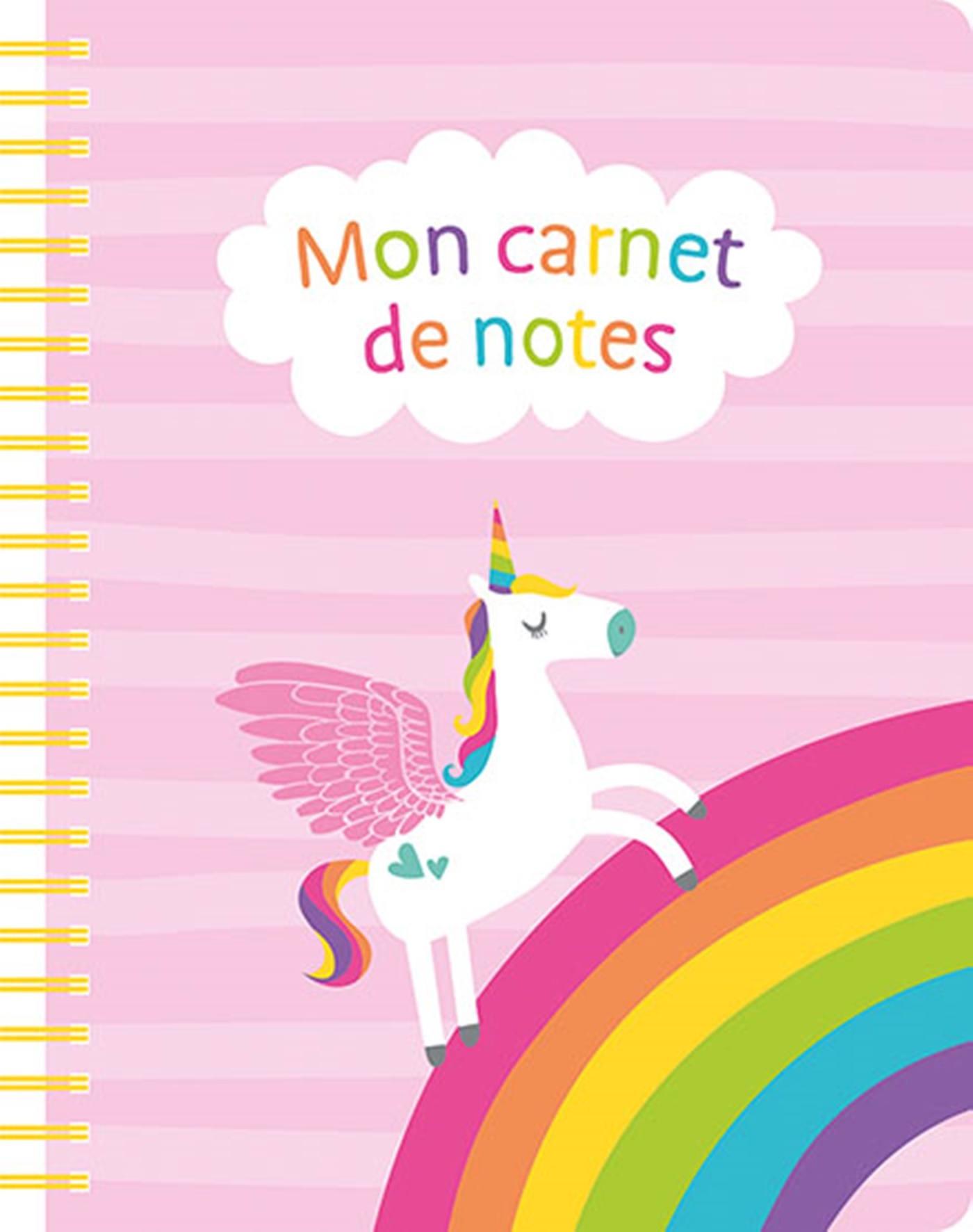 Mon carnet de notes (unicorn pink)