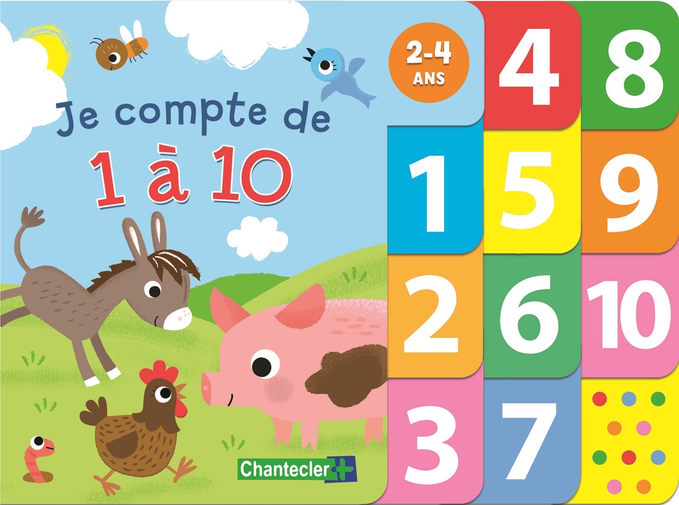 Je compte de 1 à 10 (2-4 a.)