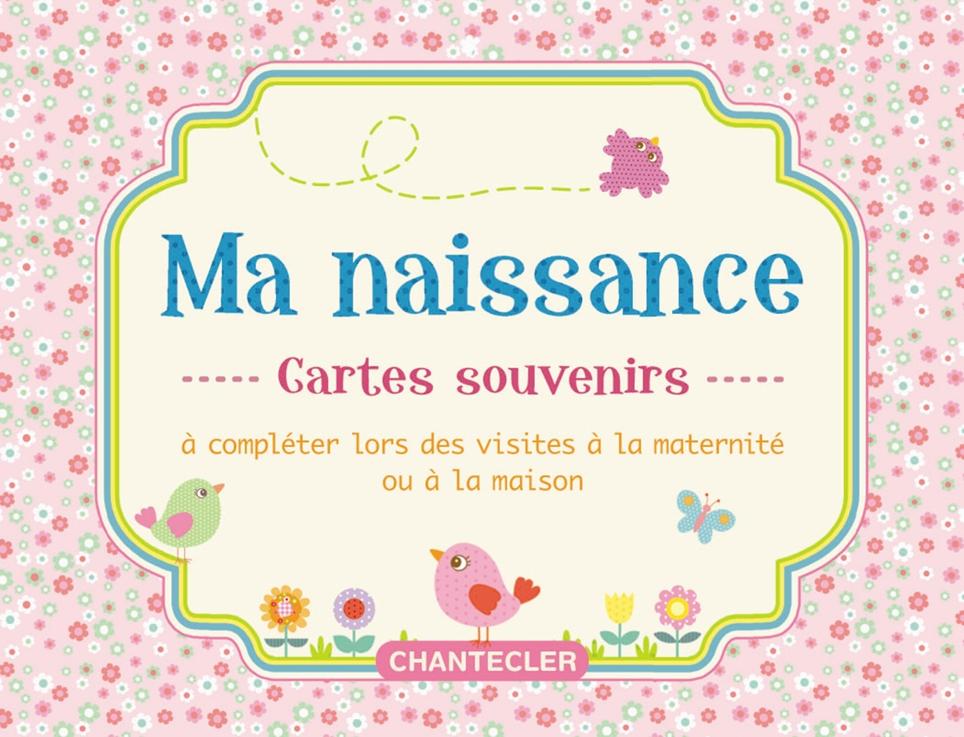 CARTES SOUVENIRS - MA NAISSANCE (ROSE)