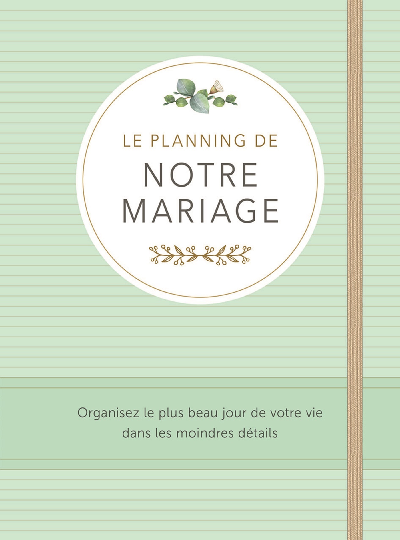 Le planning de notre mariage