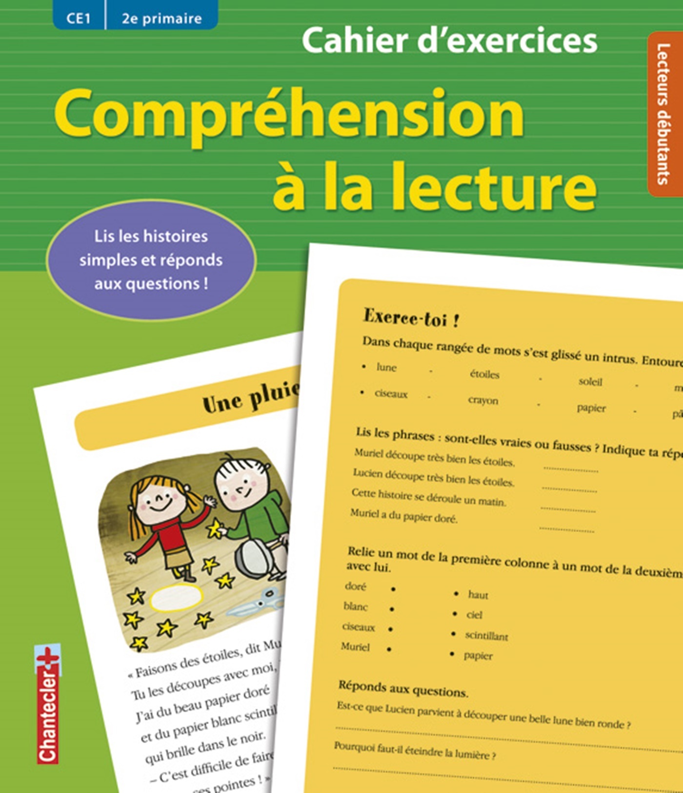 COMPREHENSION A LA LECTURE (CE1 2E PRIMAIRE) (VERT)
