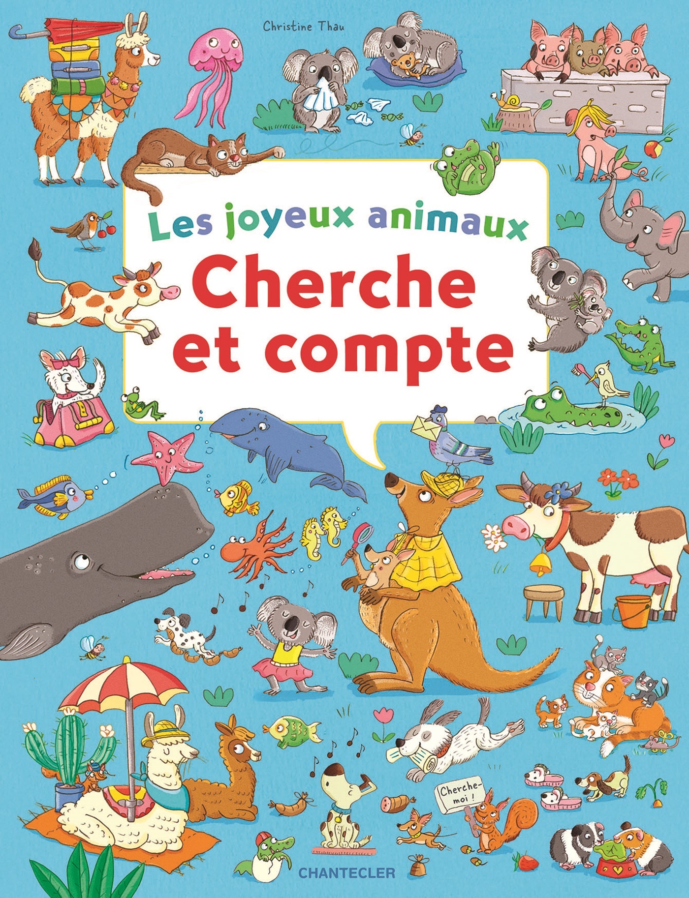 Cherche et compte - Les joyeux animaux
