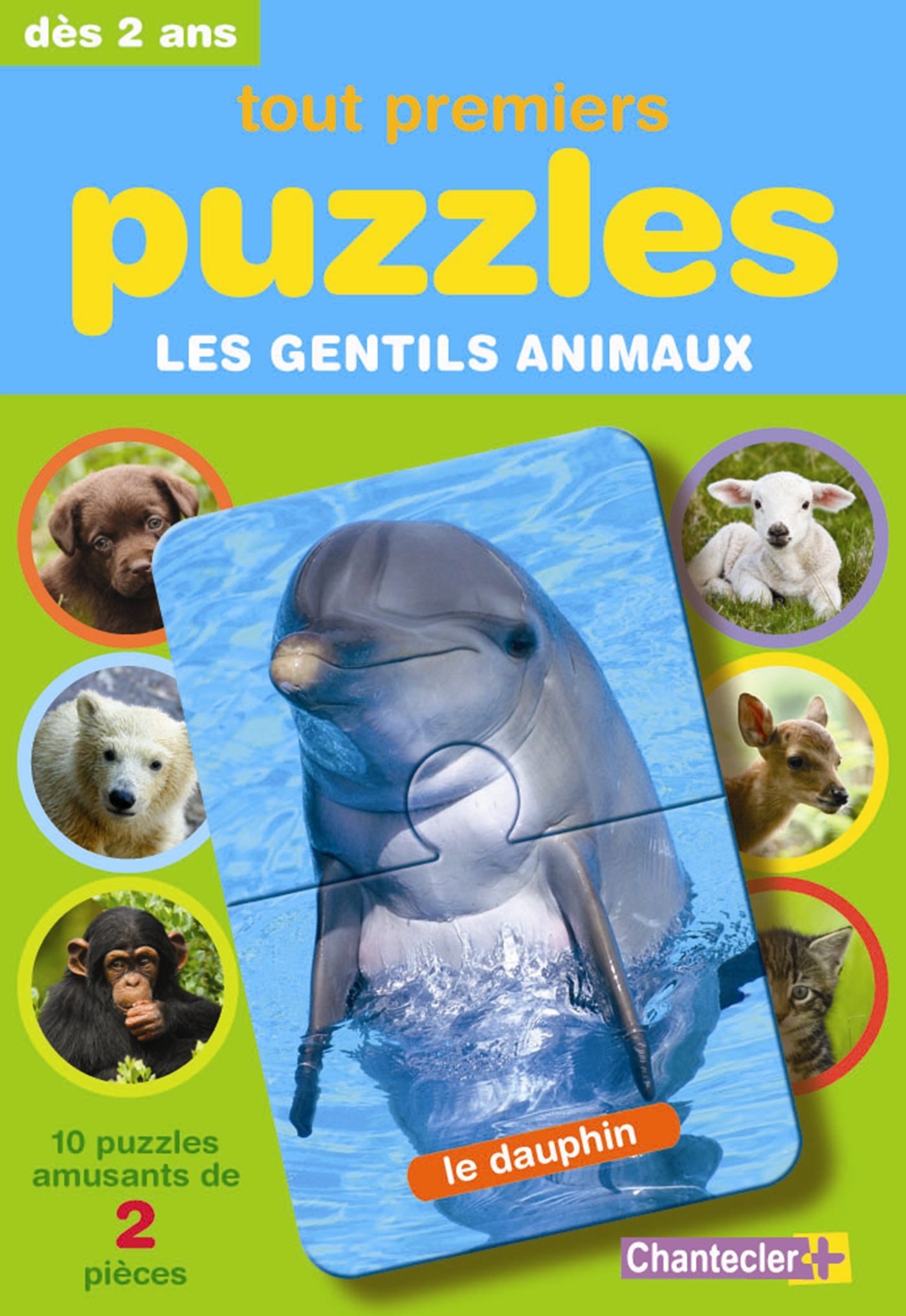 TOUT PREMIERS PUZZLES - LES GENTILS ANIMAUX (+2 A.)