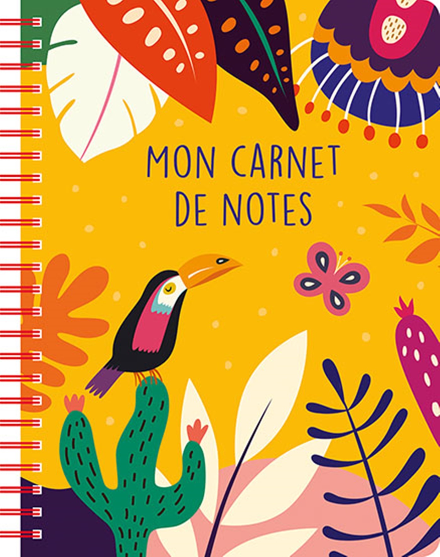 Mon carnet de notes (tropical yellow)