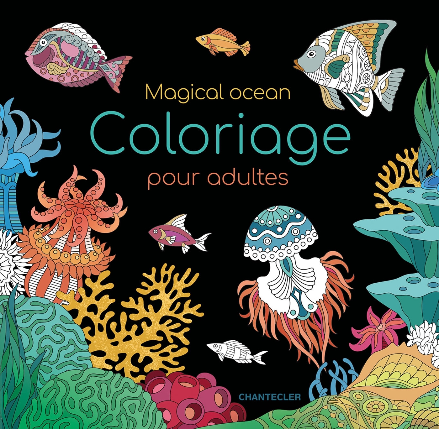 Magical ocean - Coloriage pour adultes