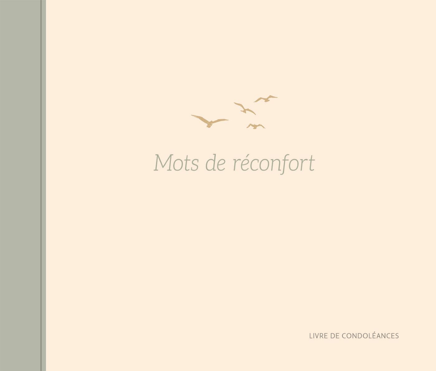 Mots de réconfort - Livre de condoléances