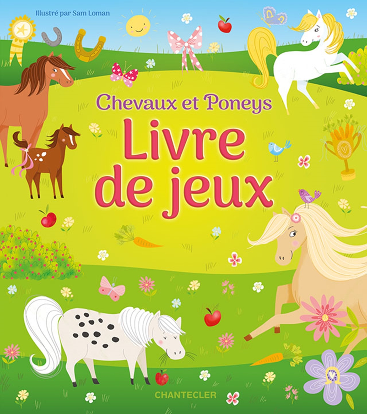 CHEVAUX ET PONEYS - LIVRE DE JEUX