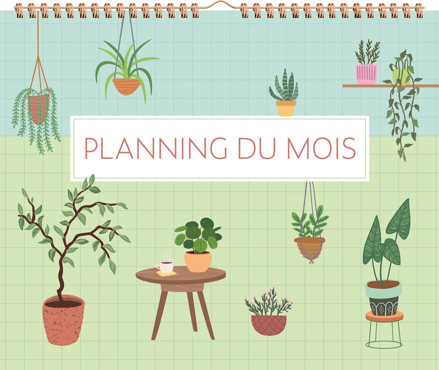 Planning du mois (Houseplants)