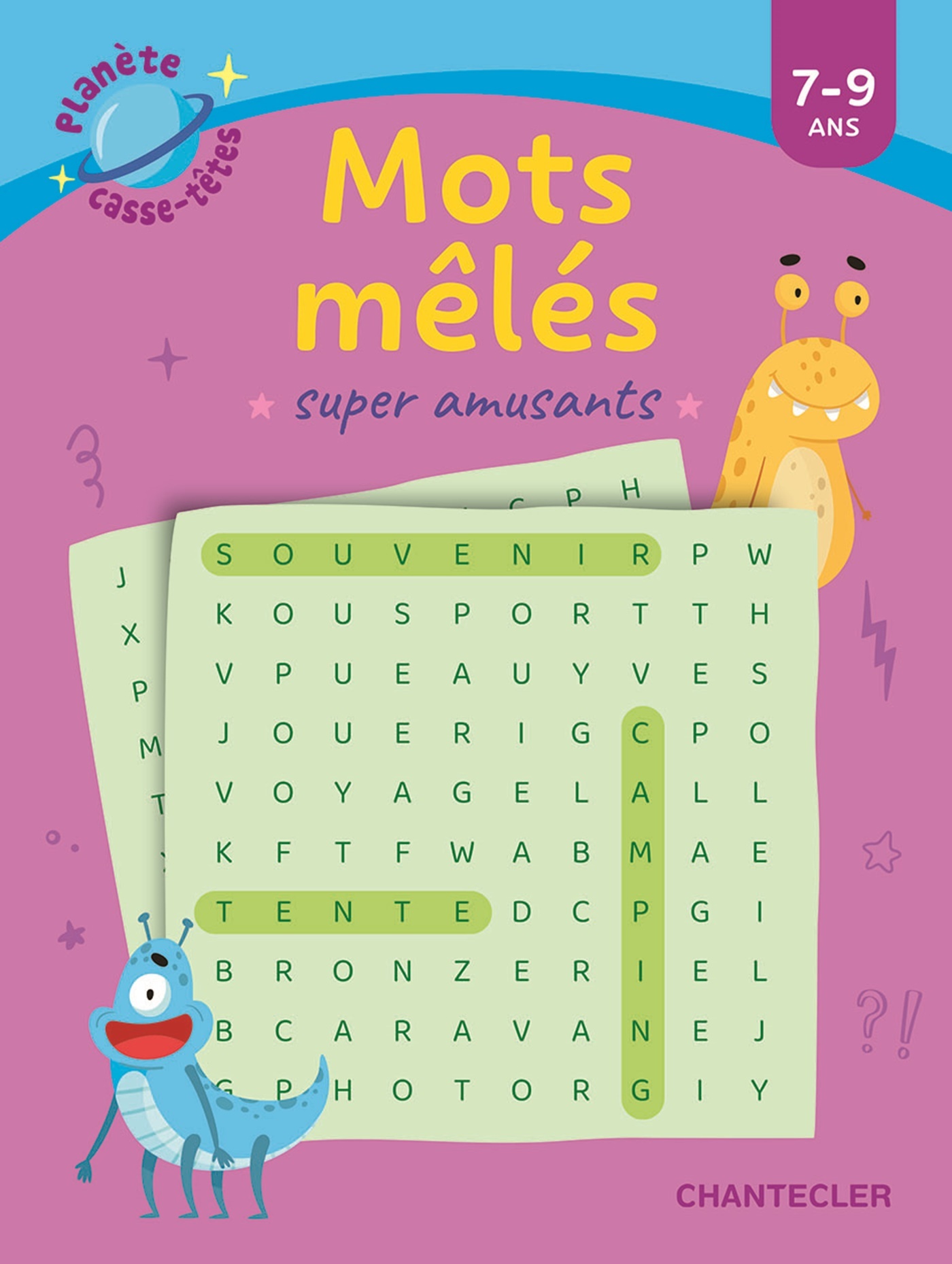 Planète casse-têtes : mots mêlés super amusants