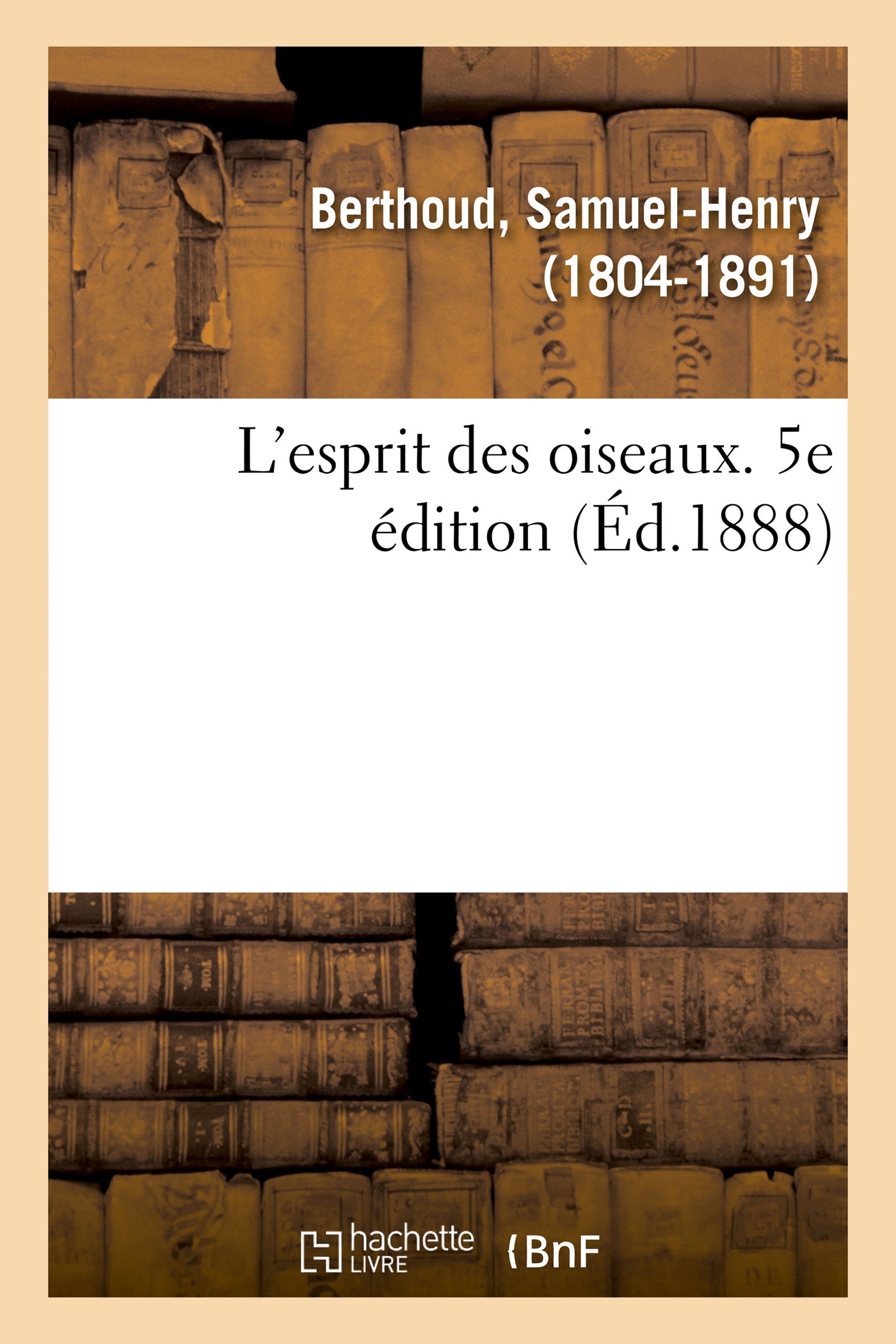 L'esprit des oiseaux. 5e édition