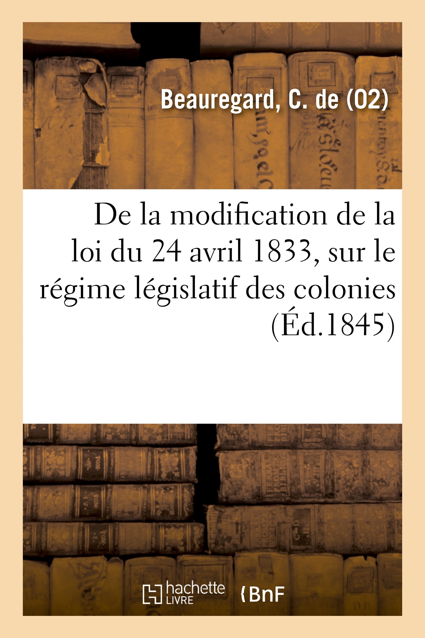 Observations sur le projet de loi tendant à modifier les articles 2 et 3 de la loi du 24 avril 1833