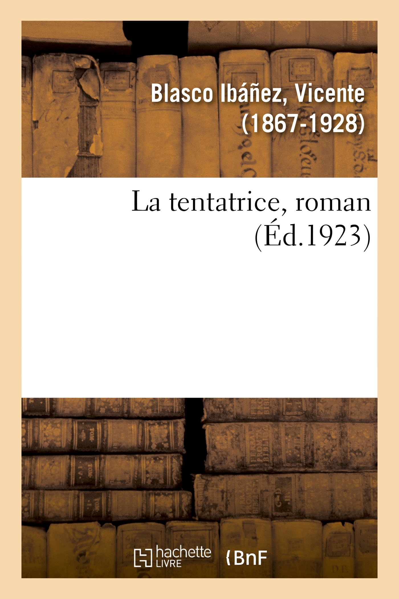 La tentatrice, roman