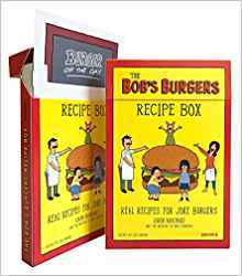 The Bob's Burgers Burger Recipe Box /anglais