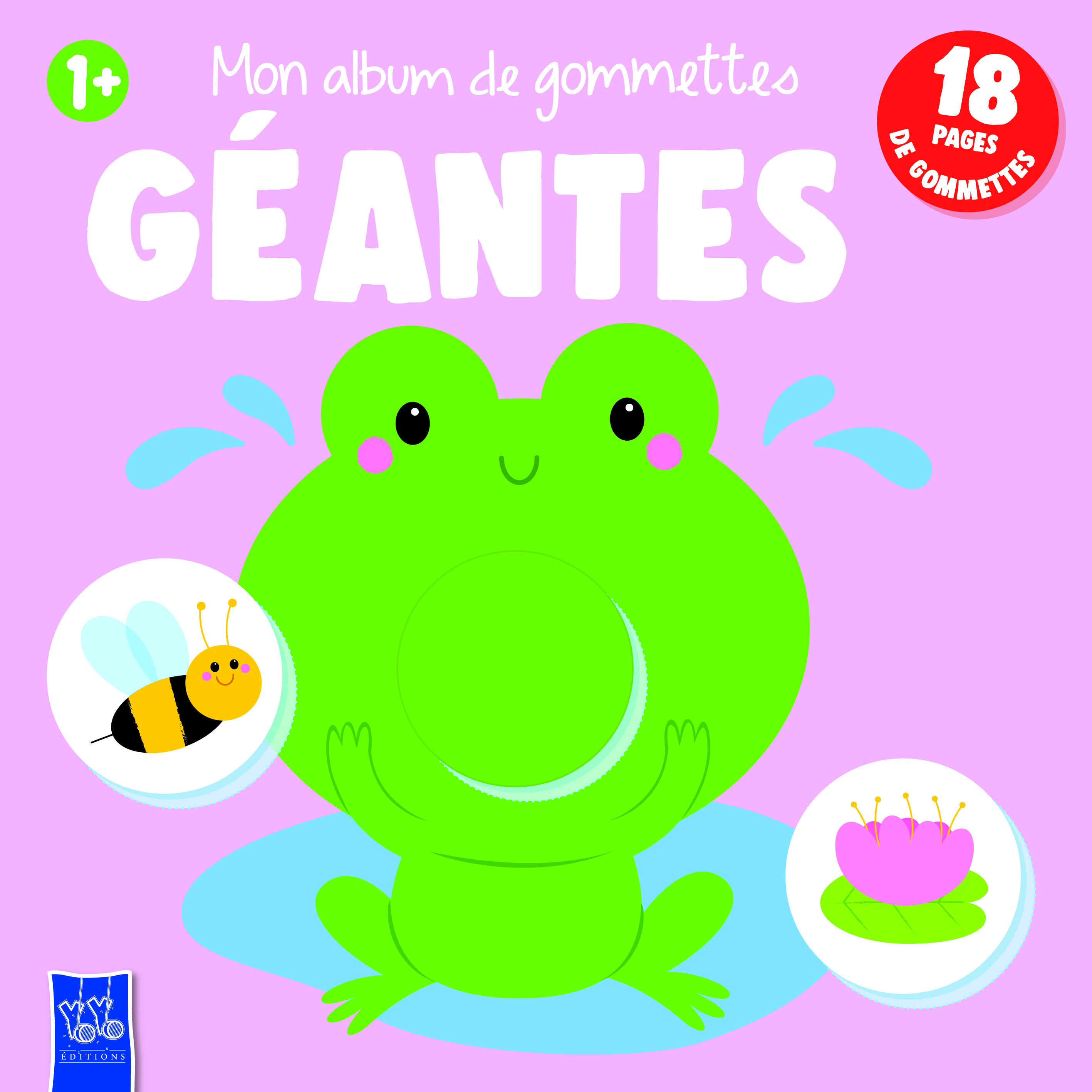 Mon album de gommettes géantes 1+